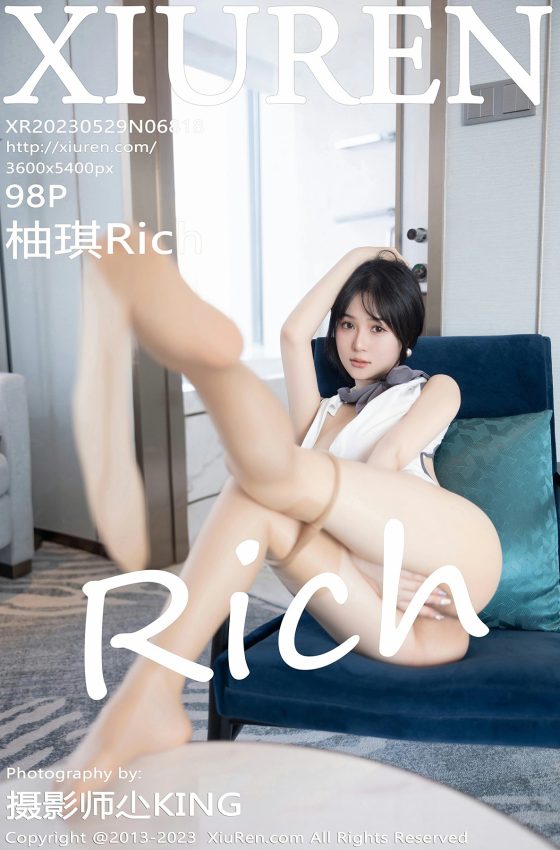 [XiuRen秀人网] 2023.05.29 No.6818 柚琪Rich 白色轻透高开叉服饰 性感写真 [98+1P]