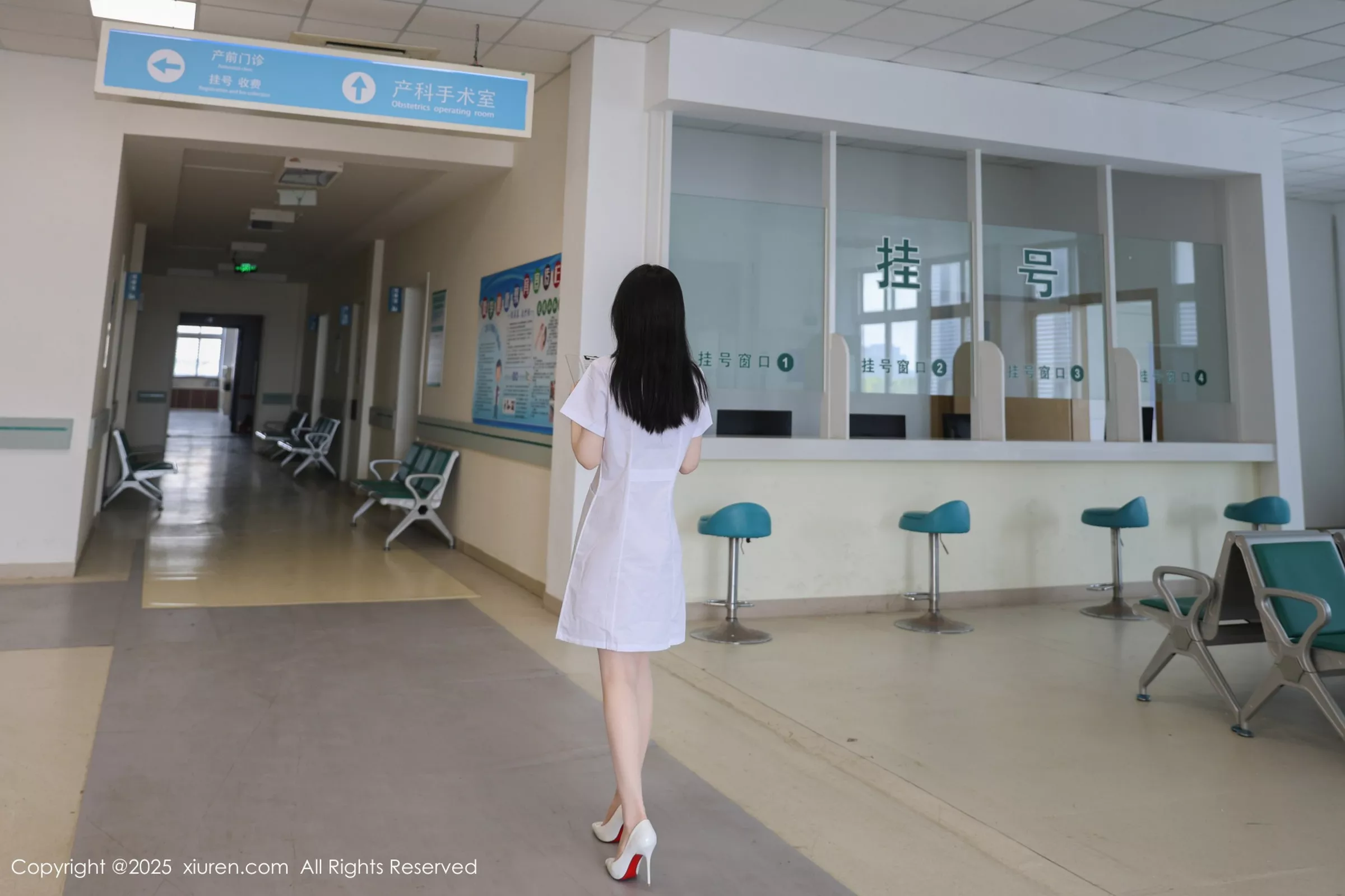 [XiuRen秀人网] 2025.04.24 No.10190 布丁wow 首套写真 性感白色护士制服 [80+1P]