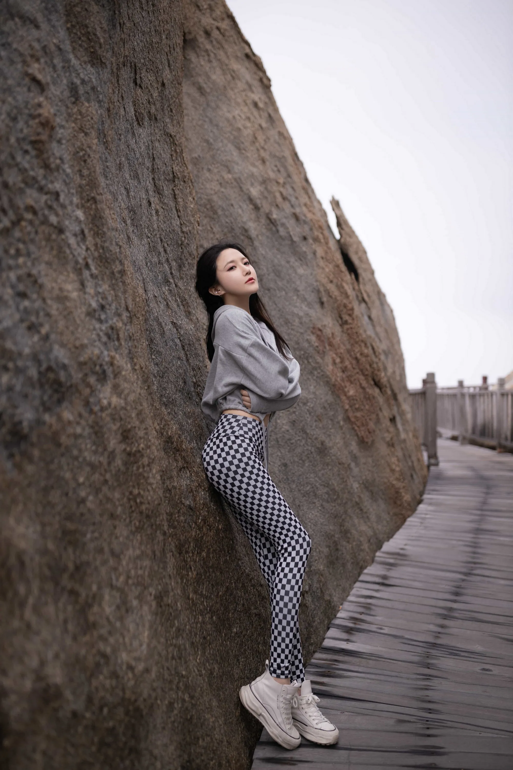 [秀人内购] 鱼子酱Fish 诱人私拍福利 魔力安全带