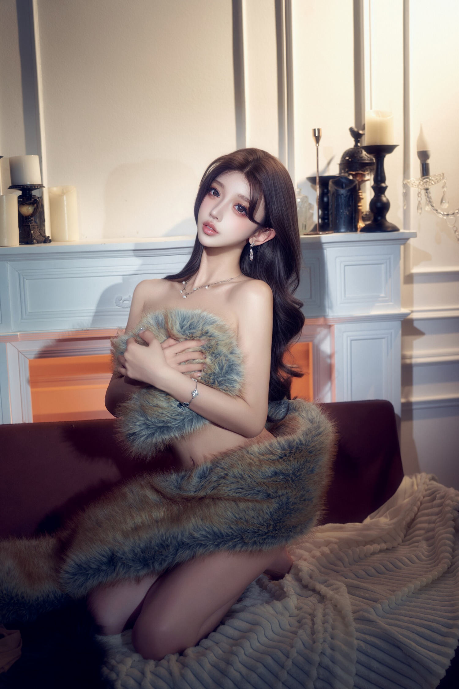 [COSPLAY]过期米线线喵 – 鎏金梦境