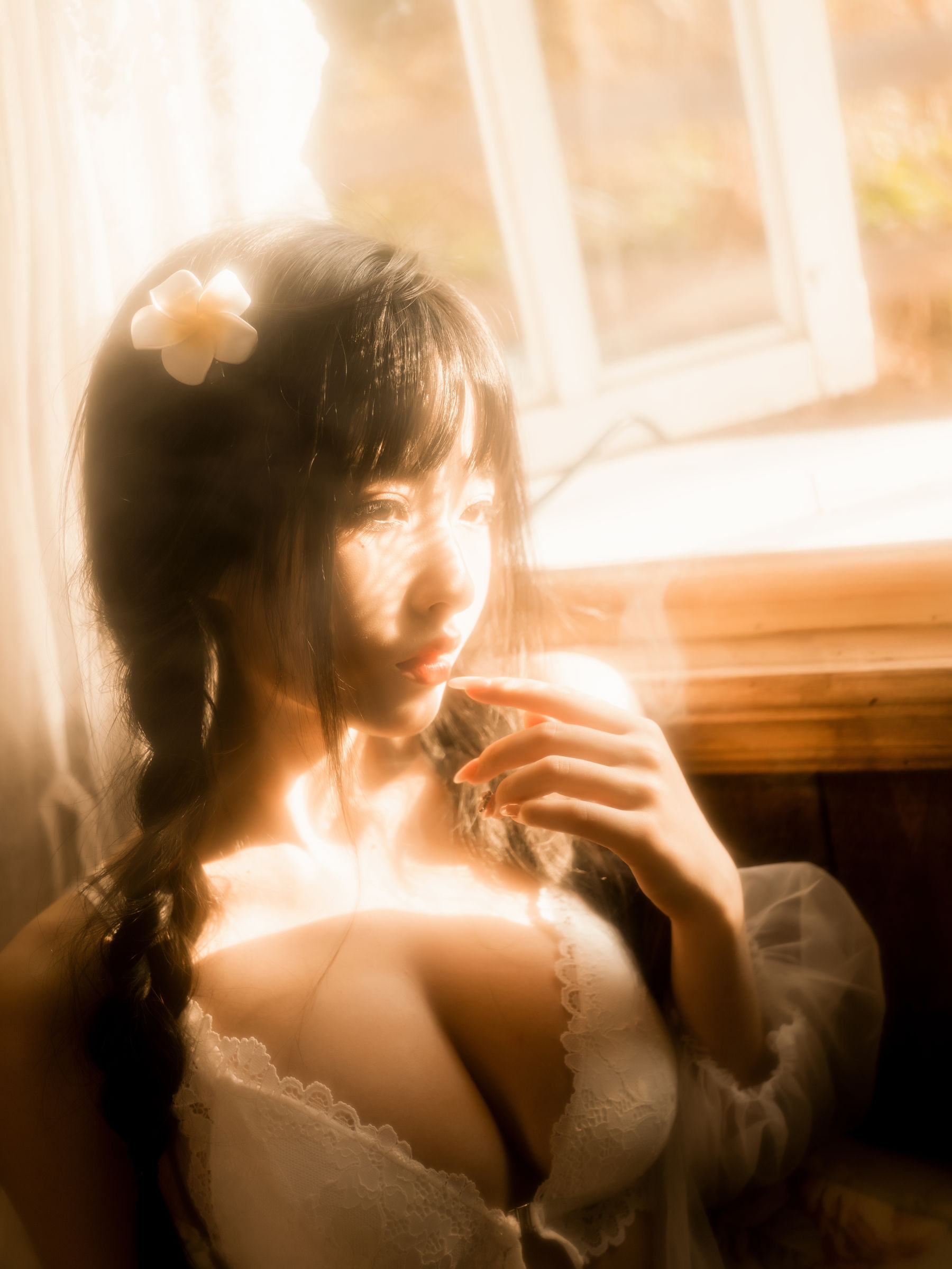 [COSPLAY] 清水由乃 法式内衣