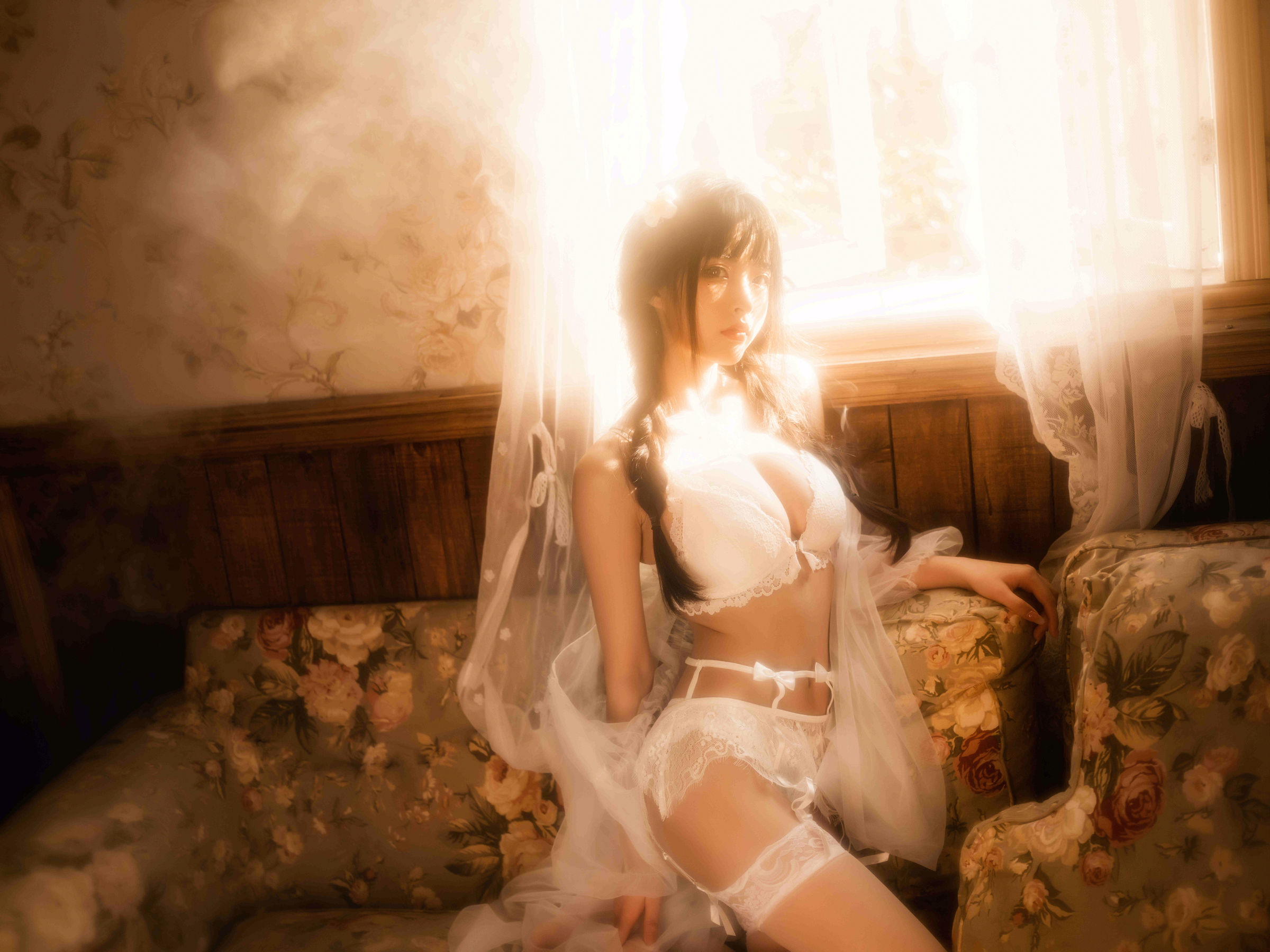 [COSPLAY] 清水由乃 法式内衣