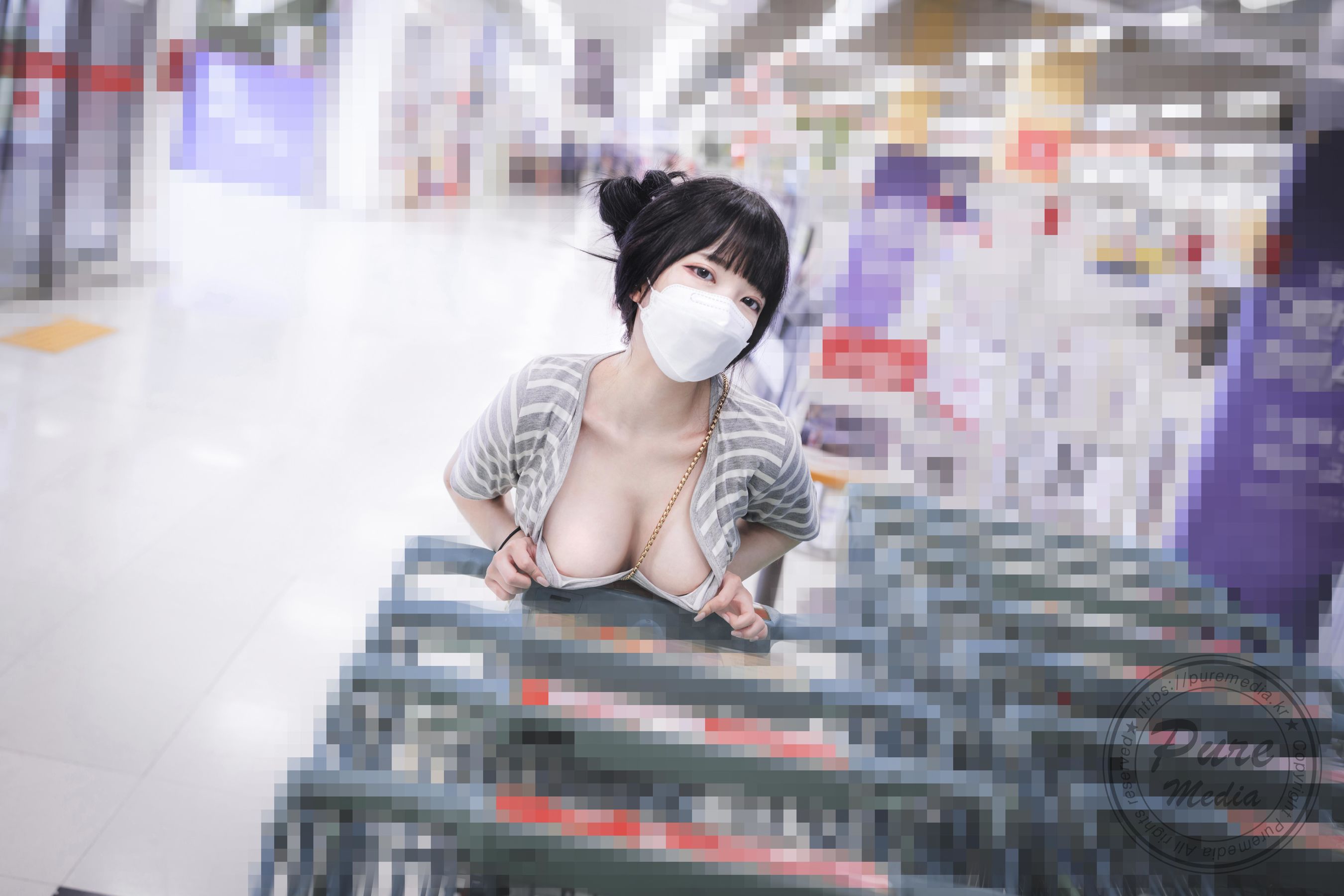 [PURE MEDIA]  Aram 超市少妇 [157P]