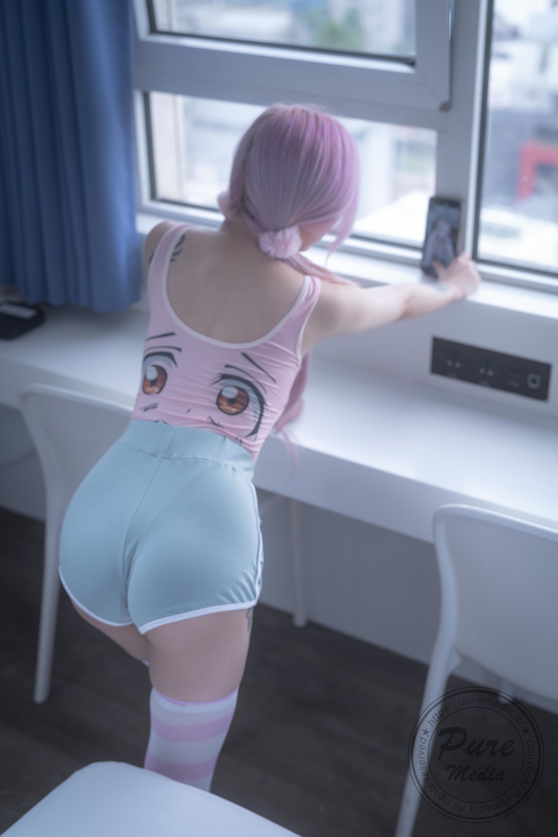[PURE MEDIA] JIA 紫色 [47P]