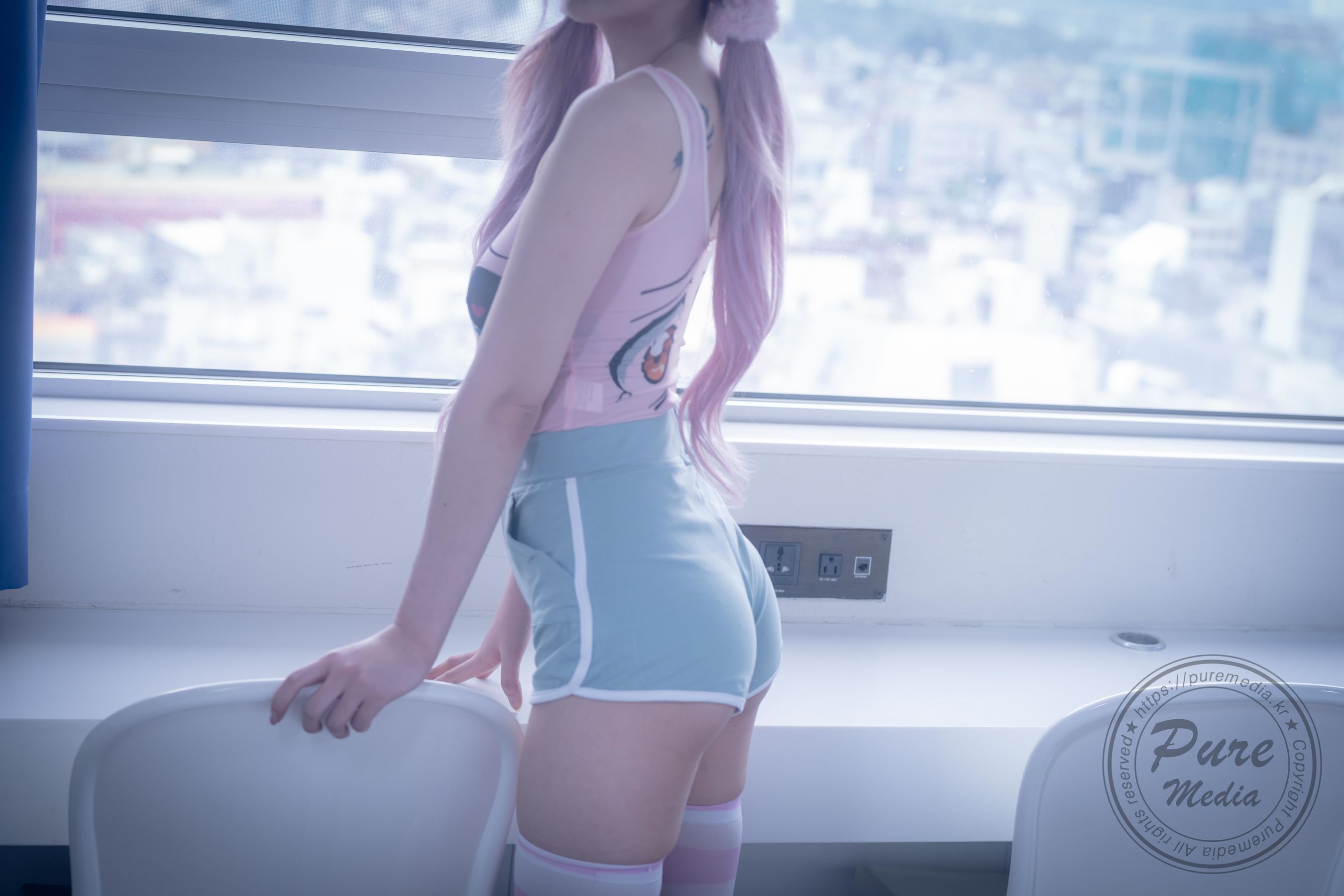 [PURE MEDIA] JIA 紫色 [47P]