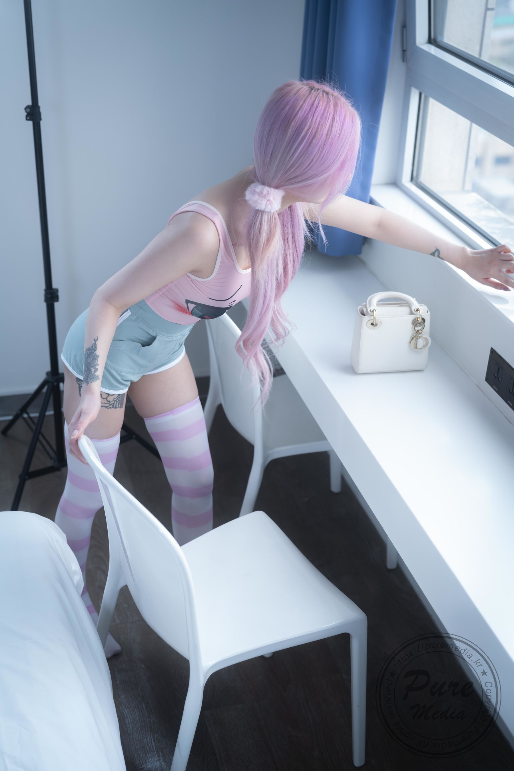 [PURE MEDIA] JIA 紫色 [47P]