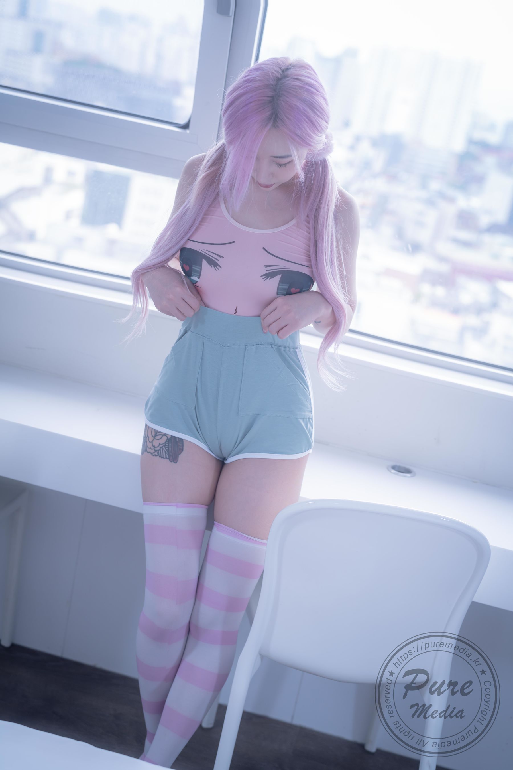 [PURE MEDIA] JIA 紫色 [47P]