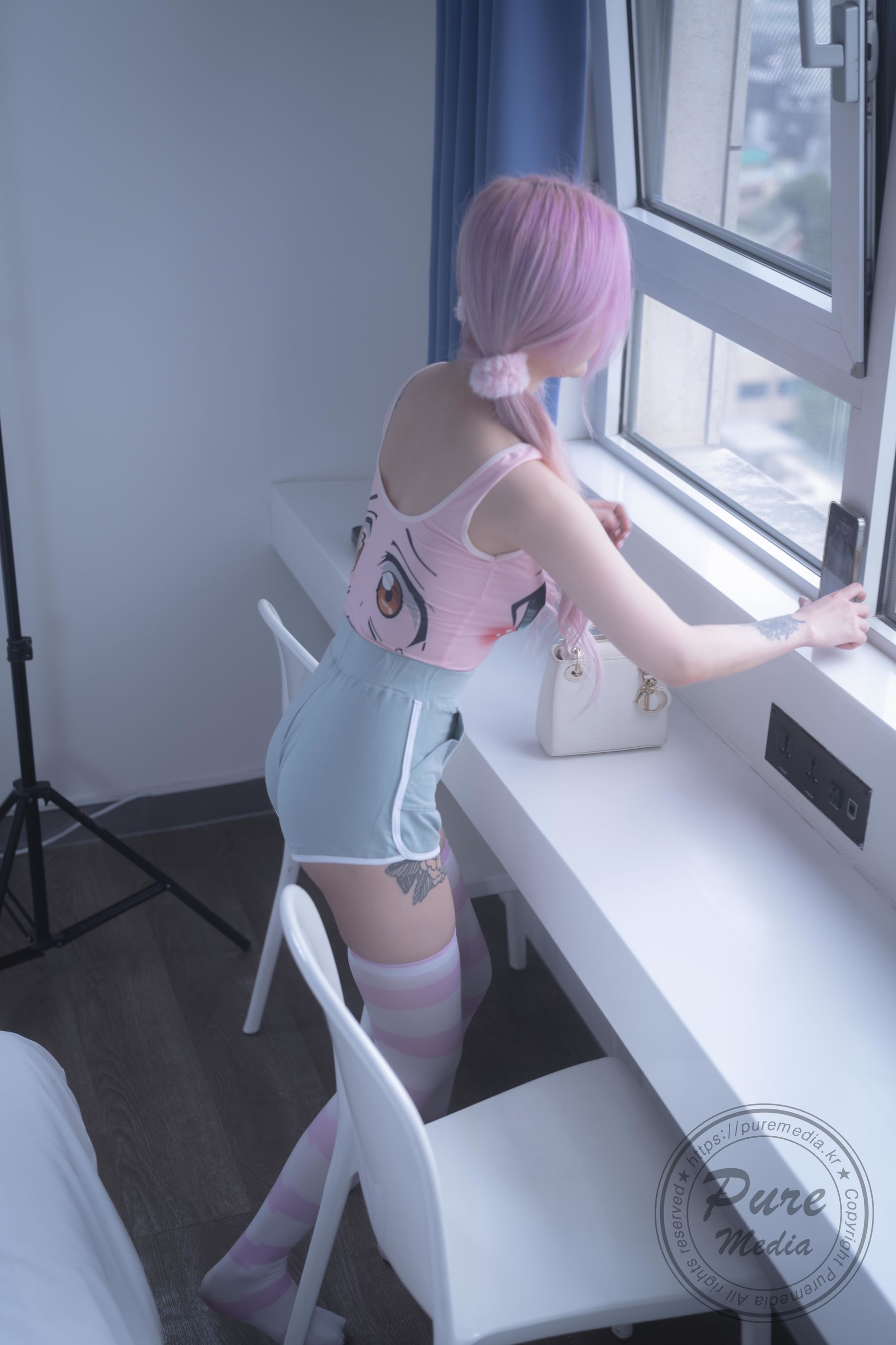 [PURE MEDIA] JIA 紫色 [47P]