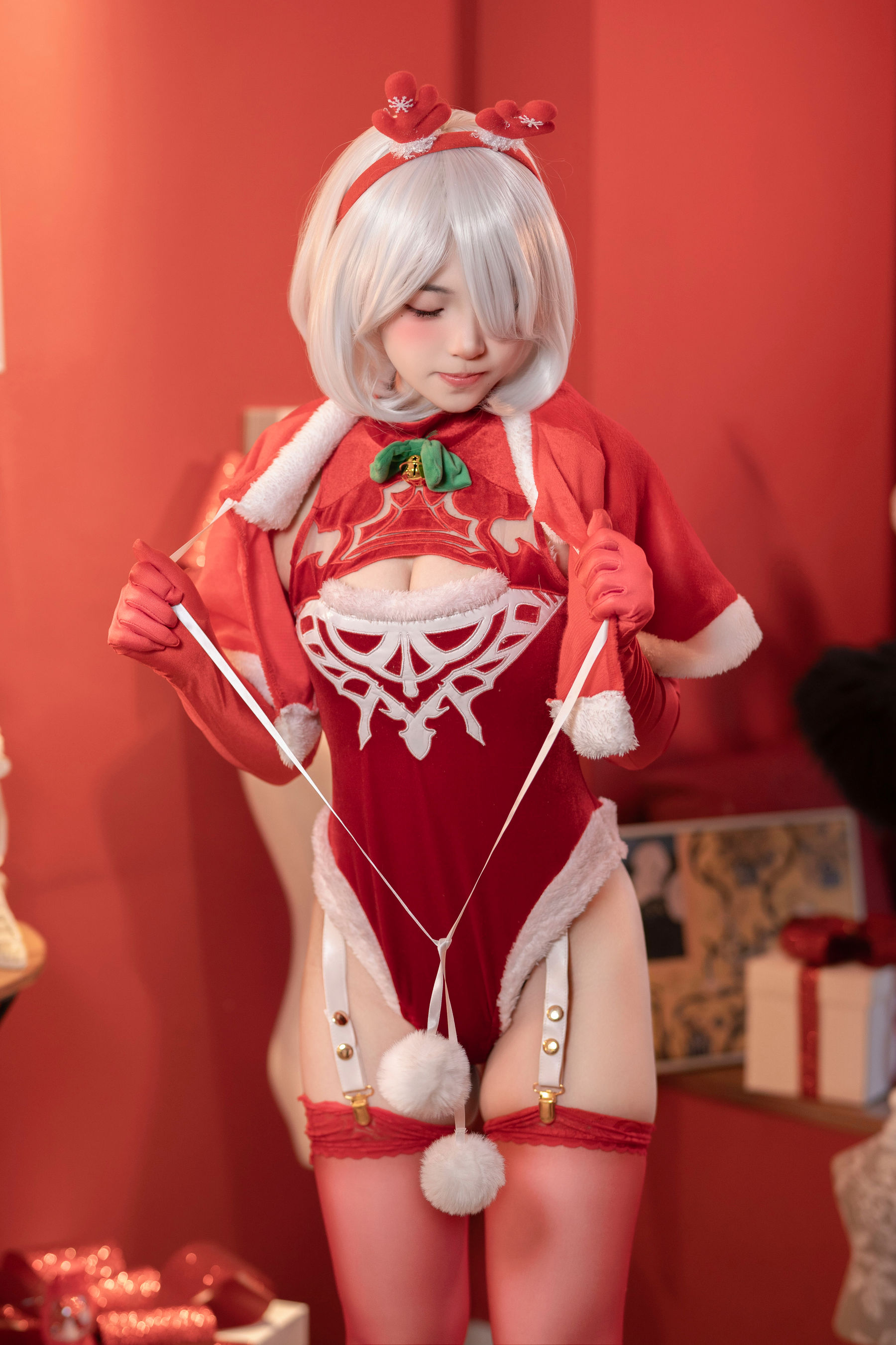 [COSPLAY] Bangni邦尼 尼尔：机械纪元 2B 圣诞